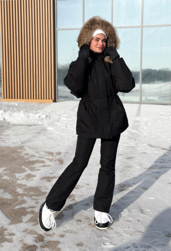 Демисезонная женская куртка Black