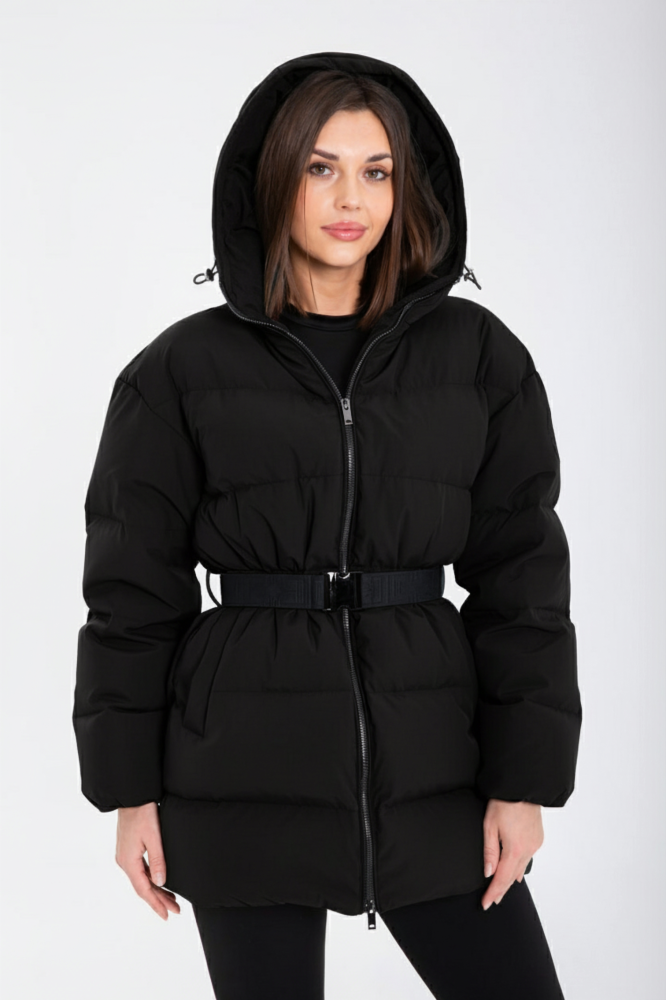 Пуховик женский зимний CRUSH Черный