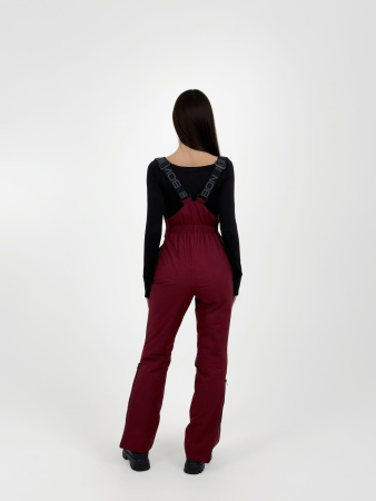 Брюки горнолыжные женские оттенок Бордо