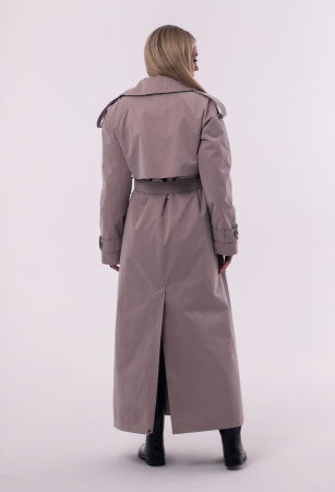 Женское утепленное Пальто оттенок Пыльная роза