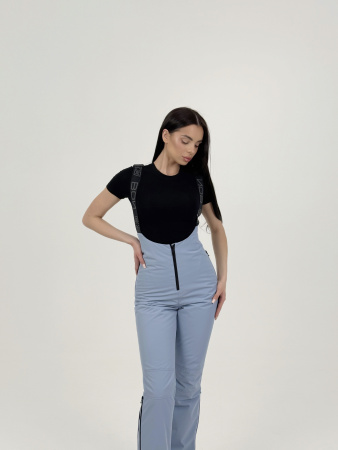 Брюки горнолыжные женские оттенок Лёд