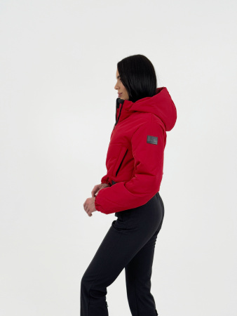 Демисезонный женский горнолыжный комбинезон Вишня