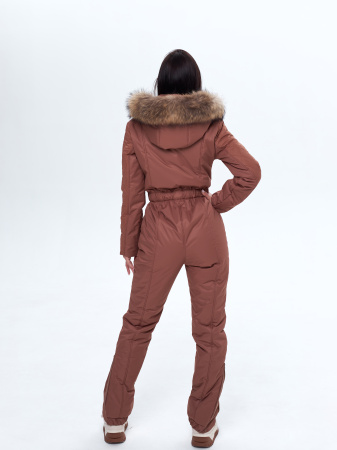 Комбинезон женский зимний Диамант Карамель
