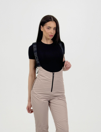 Брюки горнолыжные женские оттенок Пудра