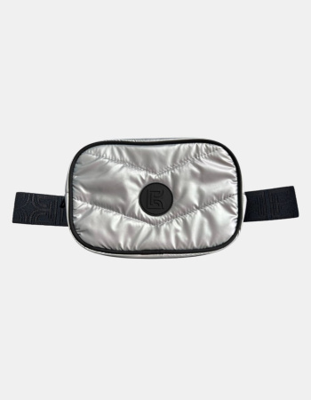 Поясная сумка Bonkombinezon Серебро (с поясом)
