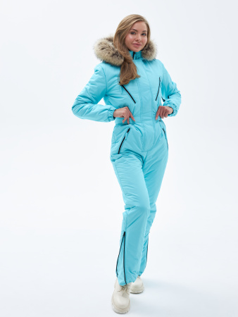 Комбинезон женский зимний Престиж Голубой неон