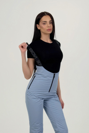 Брюки горнолыжные женские оттенок Лёд