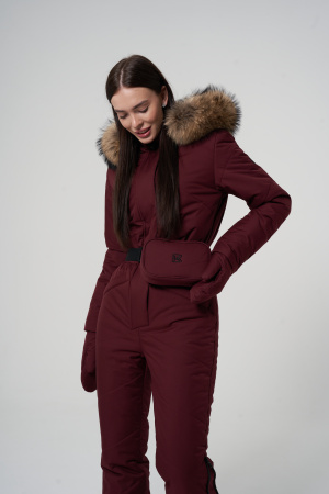 Комбинезон женский зимний LUXE Bordo