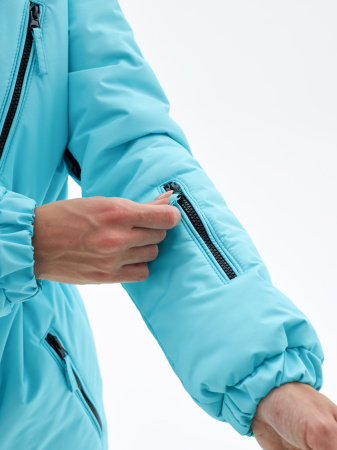 Комбинезон женский зимний Престиж Голубой неон