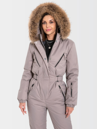Комбинезон женский зимний Престиж Тауп
