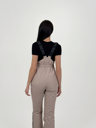 Брюки горнолыжные женские оттенок Пудра