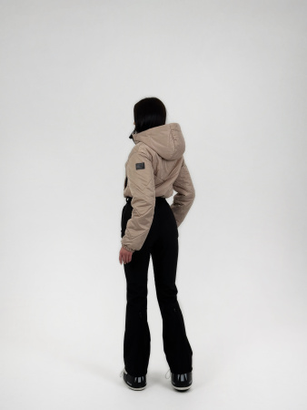 Демисезонный женский горнолыжный комбинезон Латте