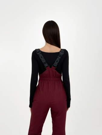 Брюки горнолыжные женские оттенок Бордо