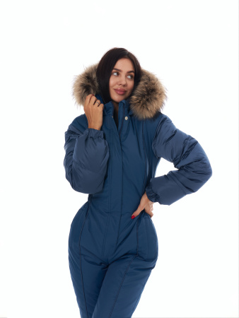 Комбинезон женский зимний Бонклер Индиго