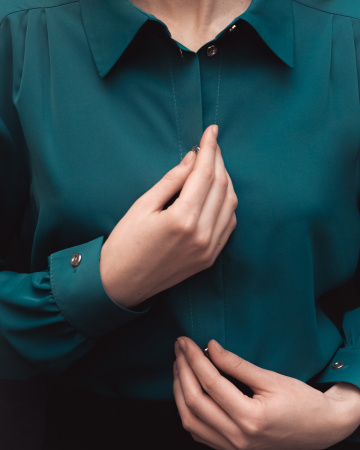 Блузка женская BONCHIC Изумруд