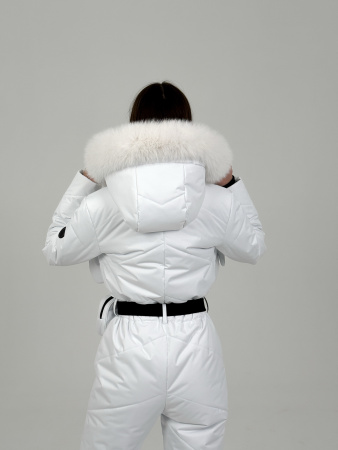 Комбинезон женский зимний Гранд Сибирь (белый мех)