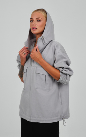 Анорак женский оттенок серый