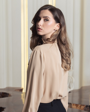 Блузка женская BONCHIC Песочная