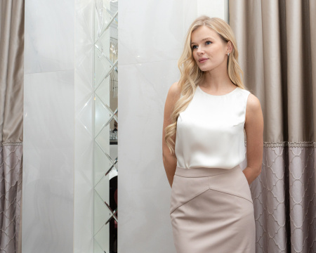 Юбка женская BONCHIC Светло-бежевая