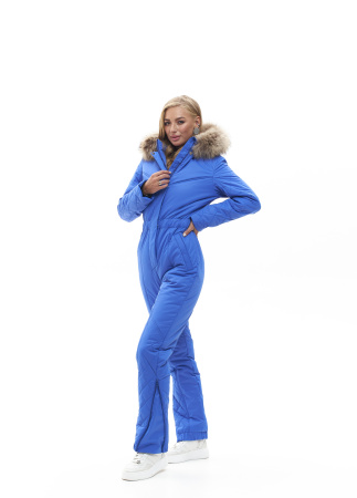 Комбинезон женский зимний Диамант Ультрамарин