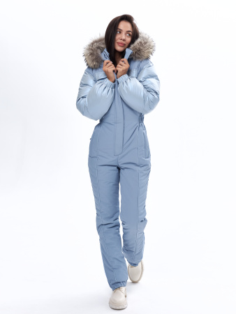 Комбинезон женский зимний Бонклер Небесно-голубой