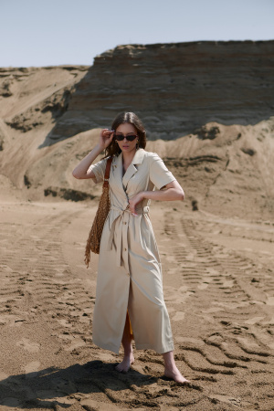 Платье женское BONCHIC Топлёное молоко