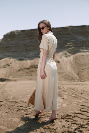 Платье женское BONCHIC Топлёное молоко