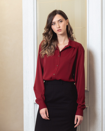Блузка женская BONCHIC Бордо