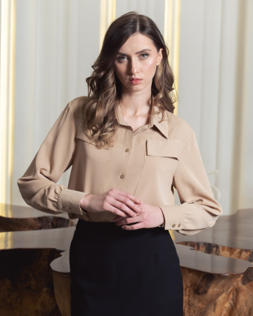 Блузка женская BONCHIC Песочная