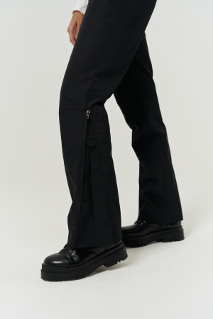 Брюки горнолыжные женские оттенок Черный