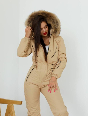 Комбинезон женский зимний Престиж Медовый