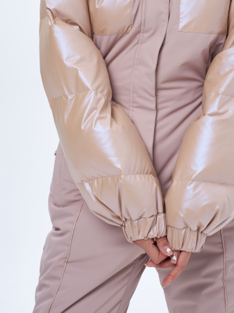 Комбинезон женский зимний Бонклер Бежевый