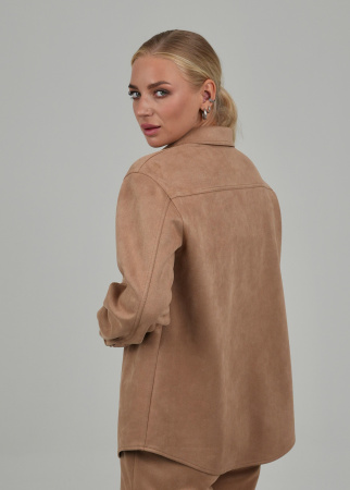 Костюм женский (рубашка+брюки) оттенок Бронза