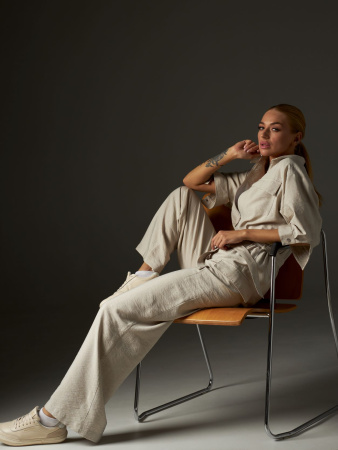 Комбинезон женский летний Жемчужный