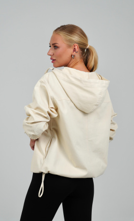 Анорак женский оттенок кремовый