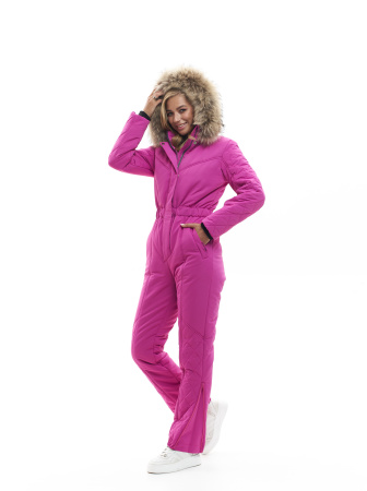Комбинезон женский зимний Диамант Фуксия