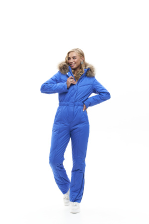 Комбинезон женский зимний Диамант Ультрамарин