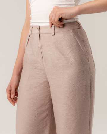 Женские брюки оттенок Пудра