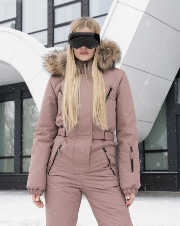 Комбинезон женский зимний Престиж Какао