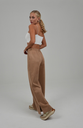Костюм женский (рубашка+брюки) оттенок Бронза
