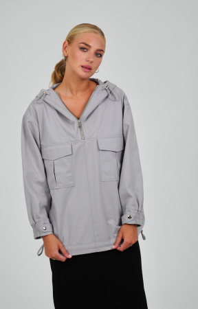 Анорак женский оттенок серый