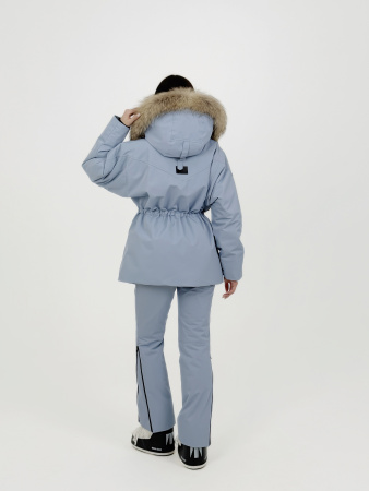 Брюки горнолыжные женские оттенок Лёд