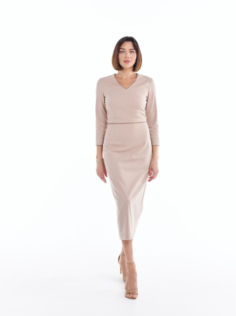 Платье женское BONCHIC Пудра