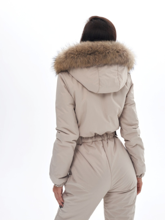 Комбинезон женский зимний Престиж Кремовый